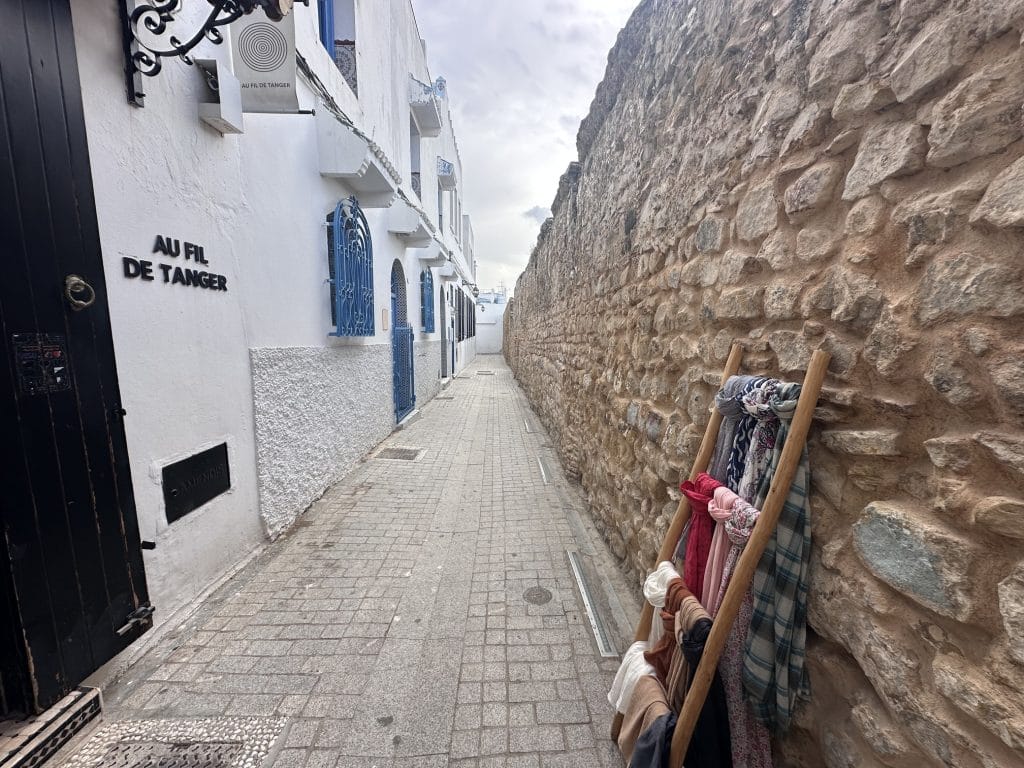 Tasting Moroccan pastries in the heart of Tangier’s old town.
